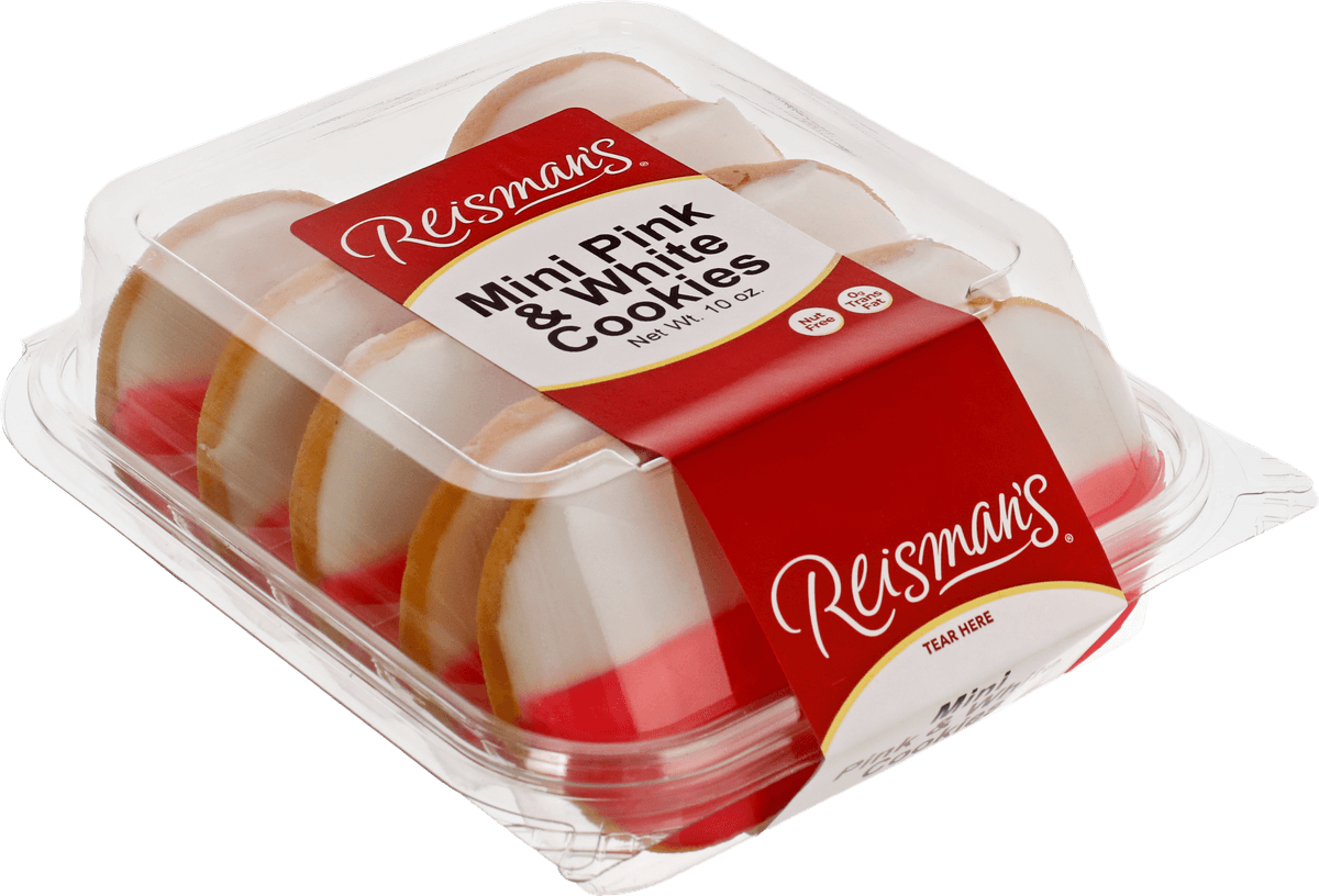 mini pink and white – Reisman's Bakery