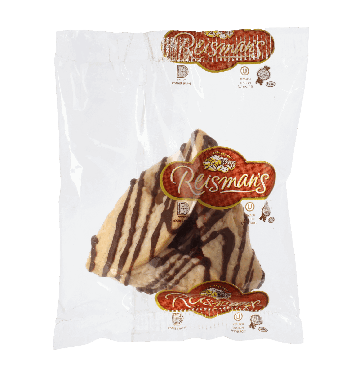 1pk chocolate drizzled hamantaschen