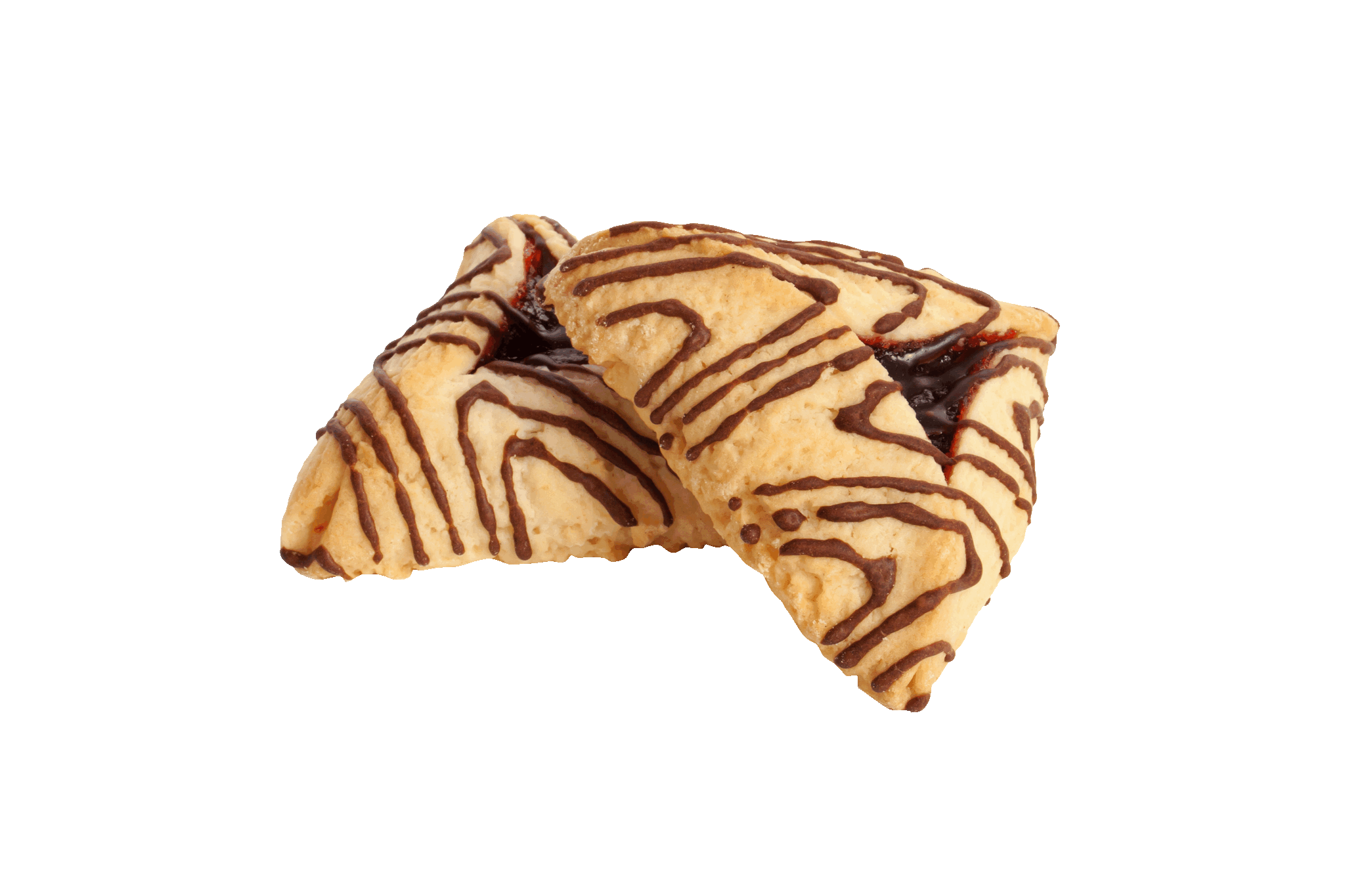 1pk chocolate drizzled hamentashen