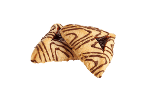 1pk chocolate drizzled hamentashen