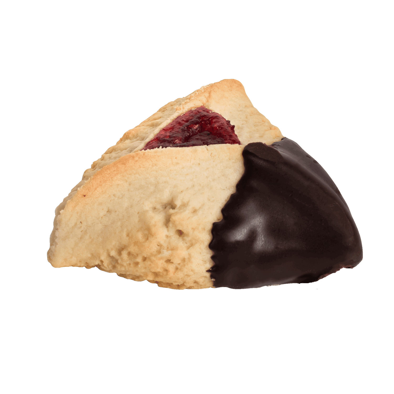 1pk chocolate dipped hamantaschen