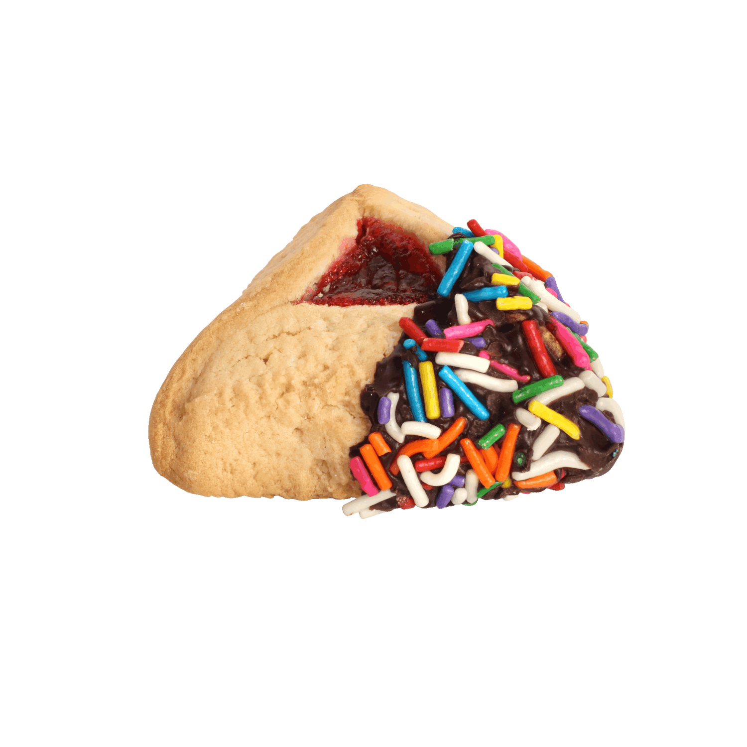 1pk sprinkle dipped hamantaschen