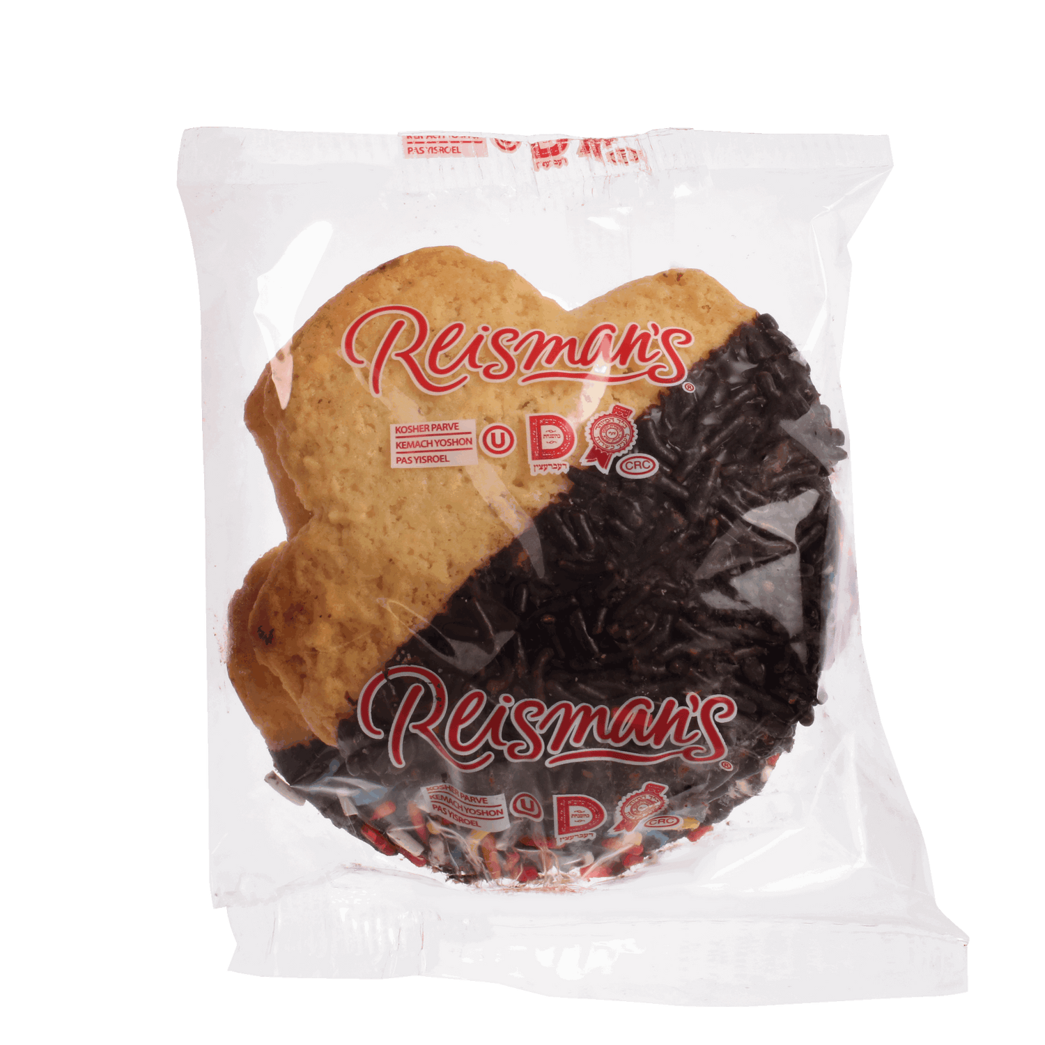 2pk chocolate dipped chanukah cookies