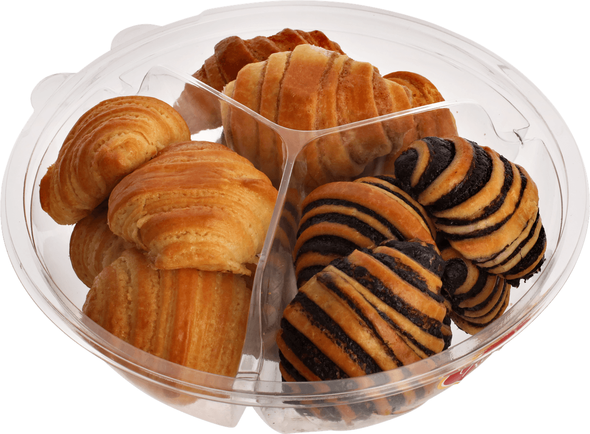 assorted rugelach (croissant)