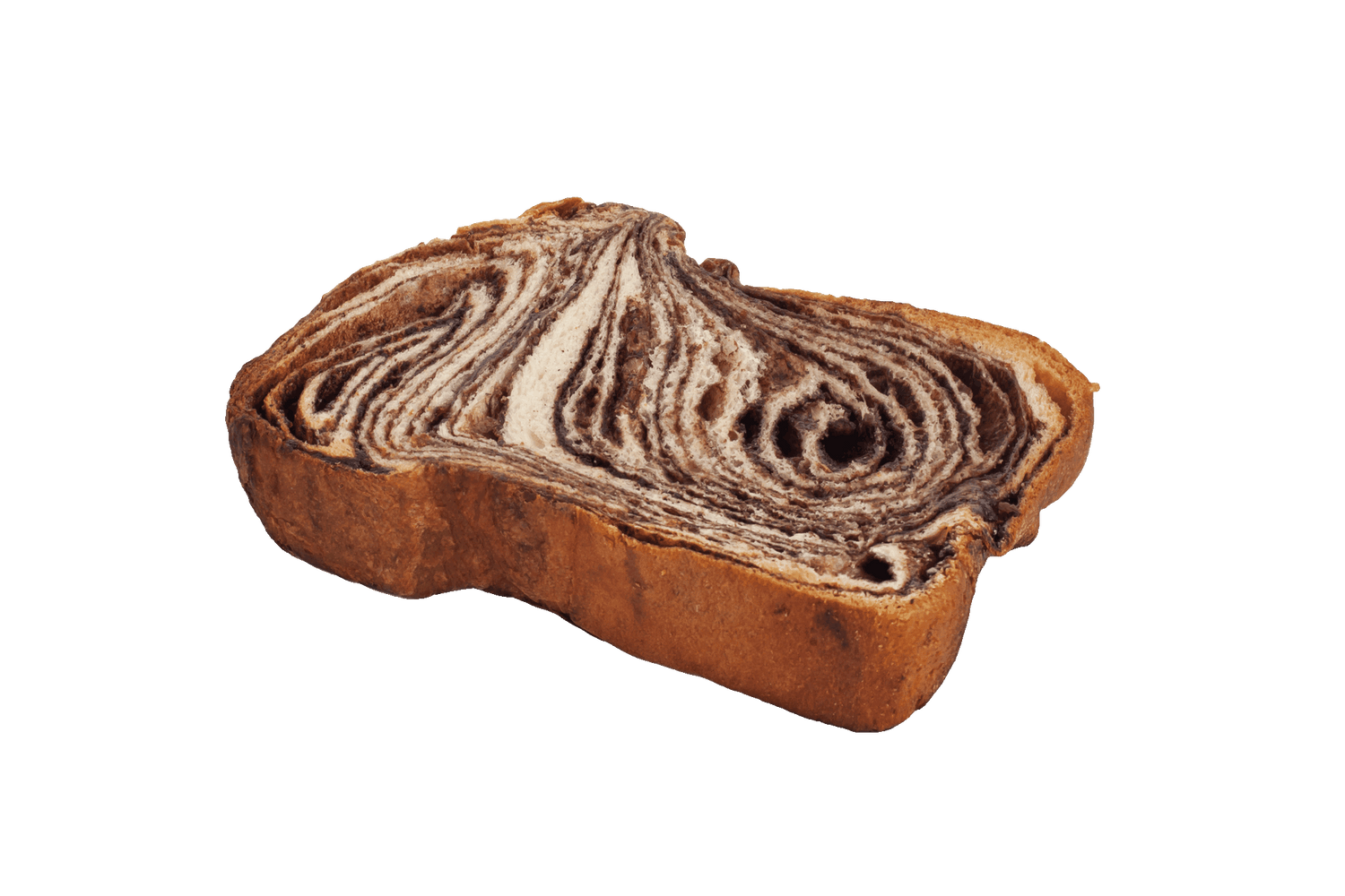 chocolate babka slice