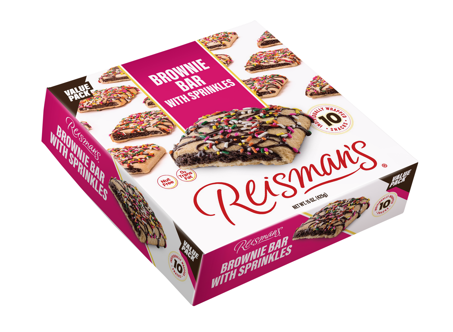 value pack brownie bars w/ sprinkles