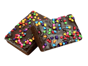 candy blast brownie
