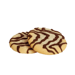 half size chocolate filled cookies