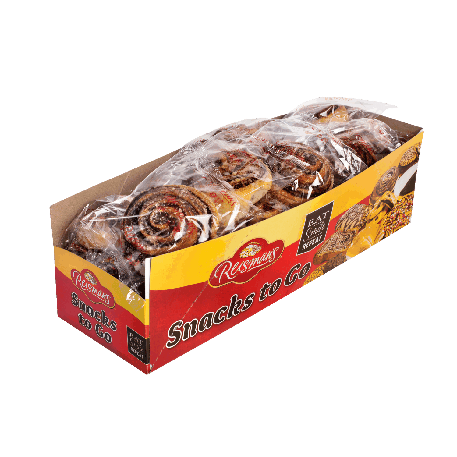 half size chocolate danish