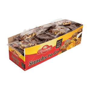 half size chocolate filled cookies