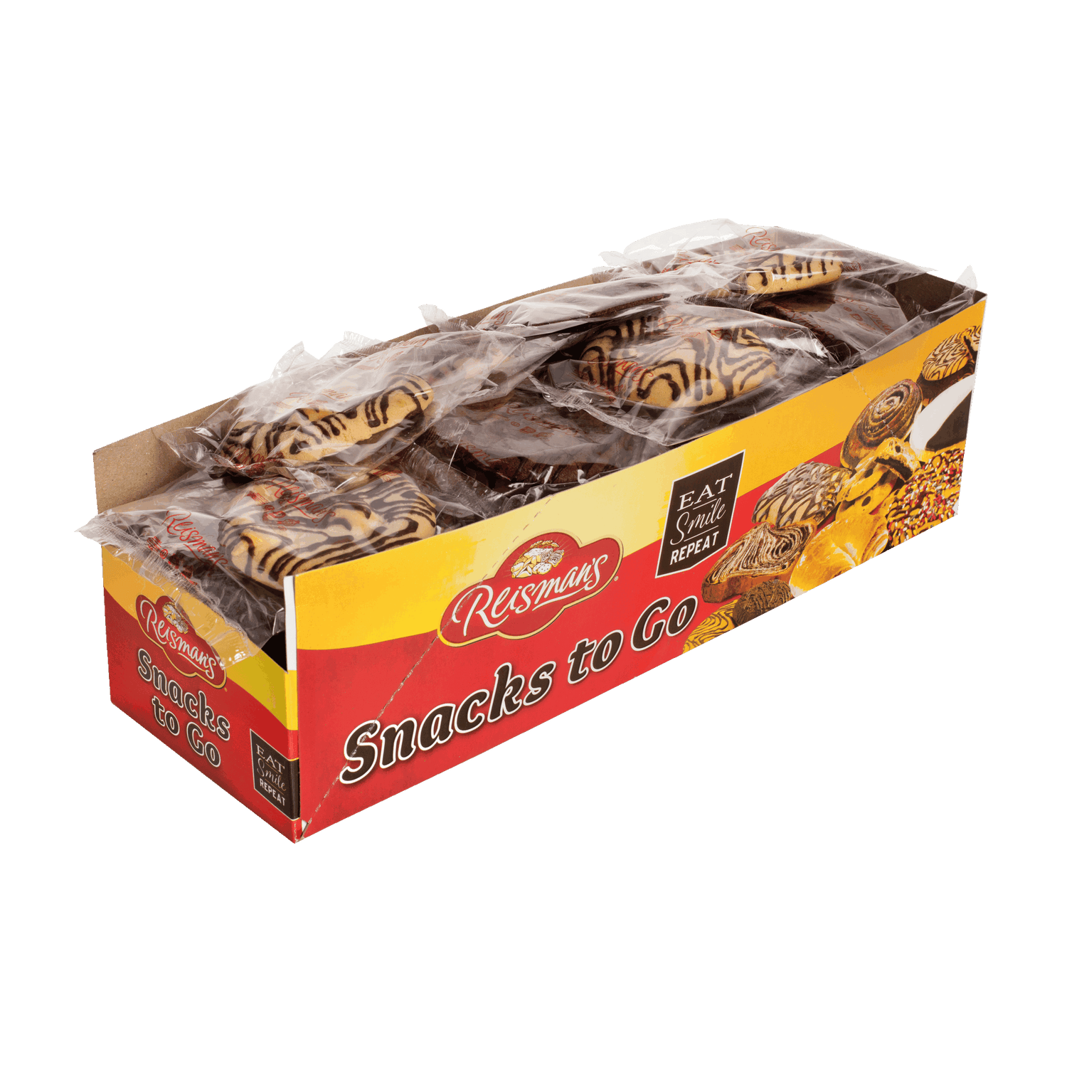 half size chocolate filled cookies