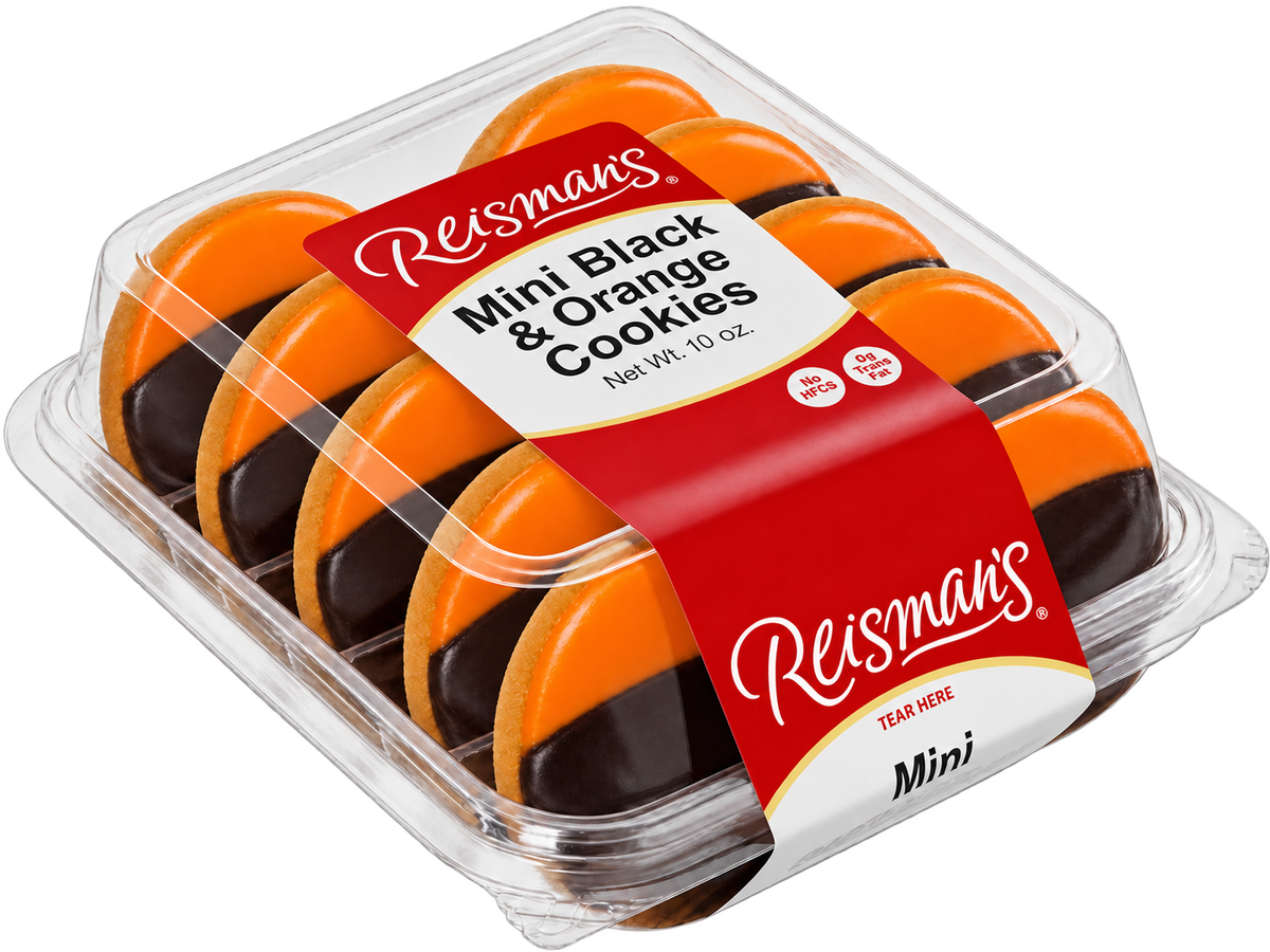 Mini black and orange