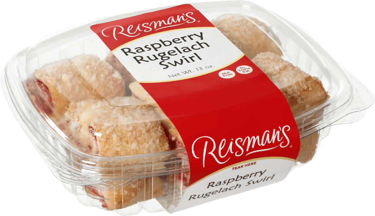 raspberry rugelach swirl