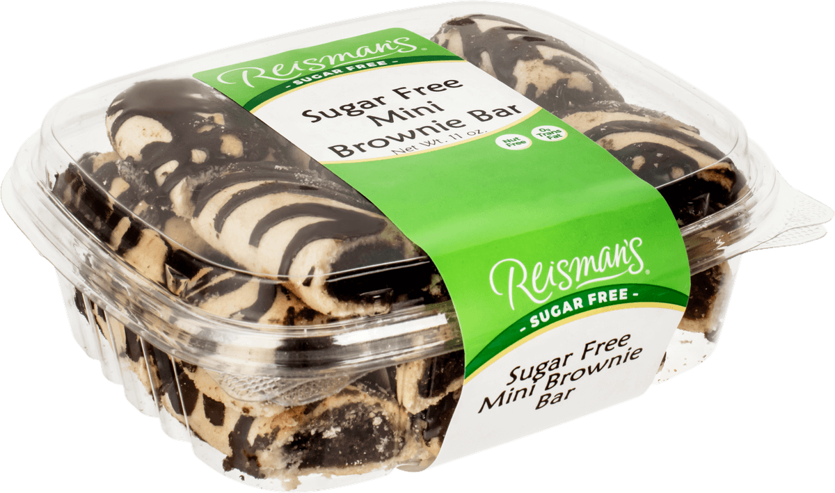 sugar free mini brownie bars